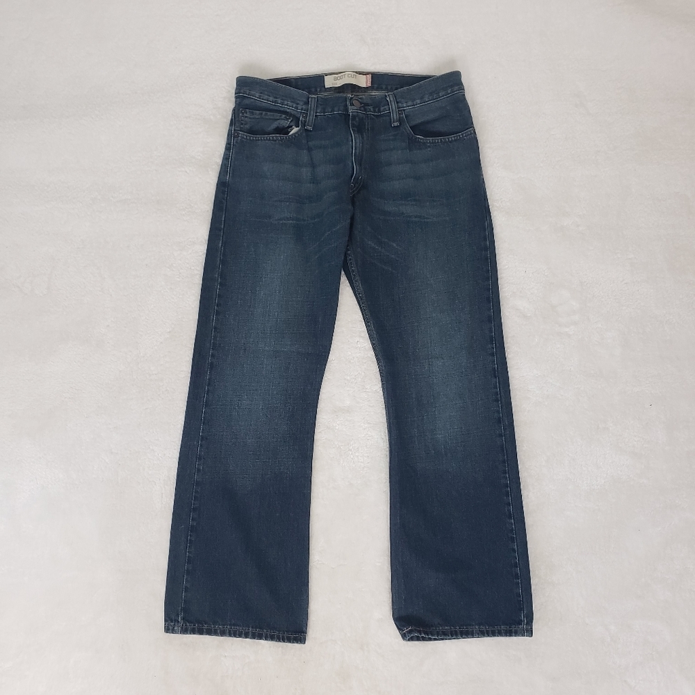 Levis Mens Boot Cut Jeans 33x30
